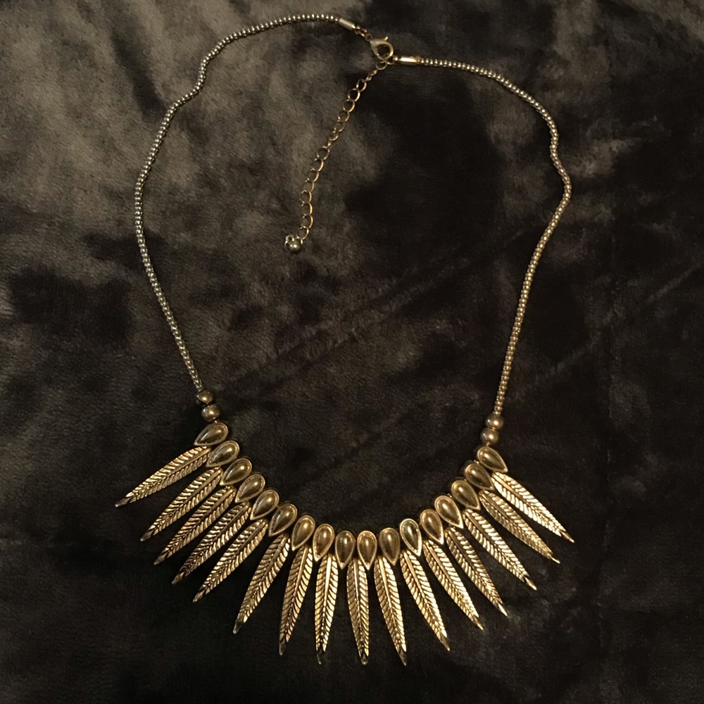 Gold Statement necklace
